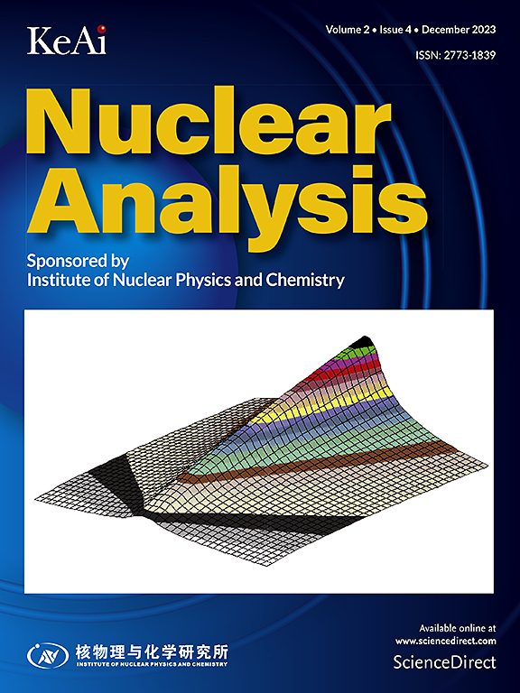 Go to journal home page - Nuclear Analysis